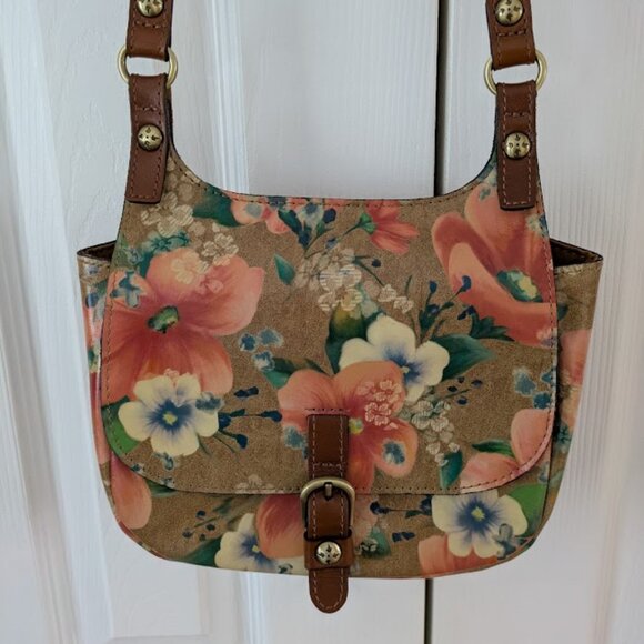 Patricia Nash Crossbody Saddle Bag - Picture 1 of 8
